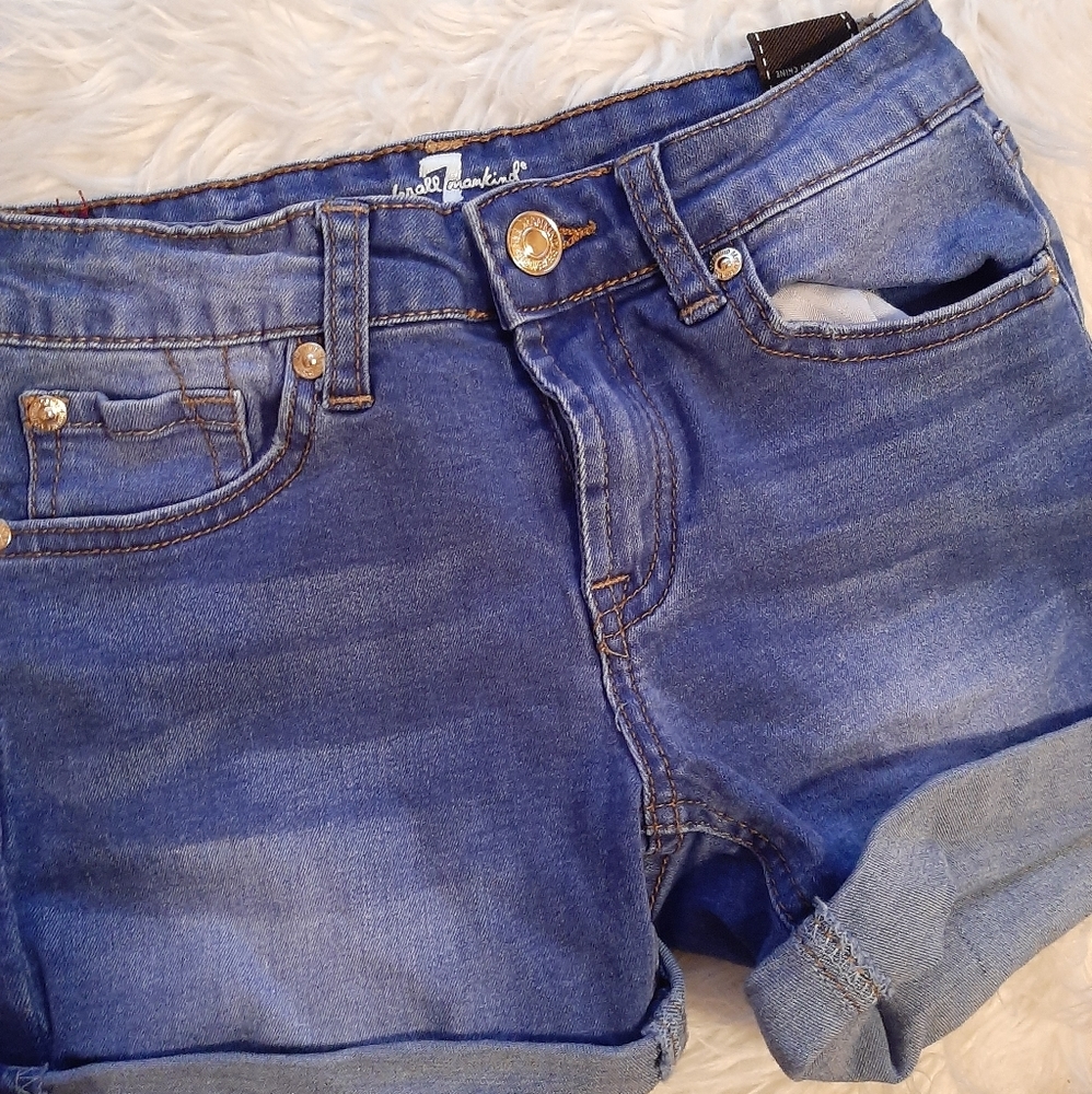 7 For all mannkind girl's Jean shorts